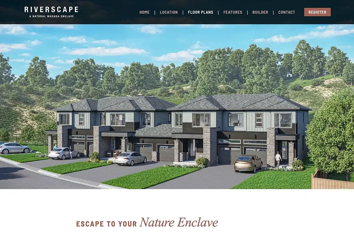 Riverscape residential community project